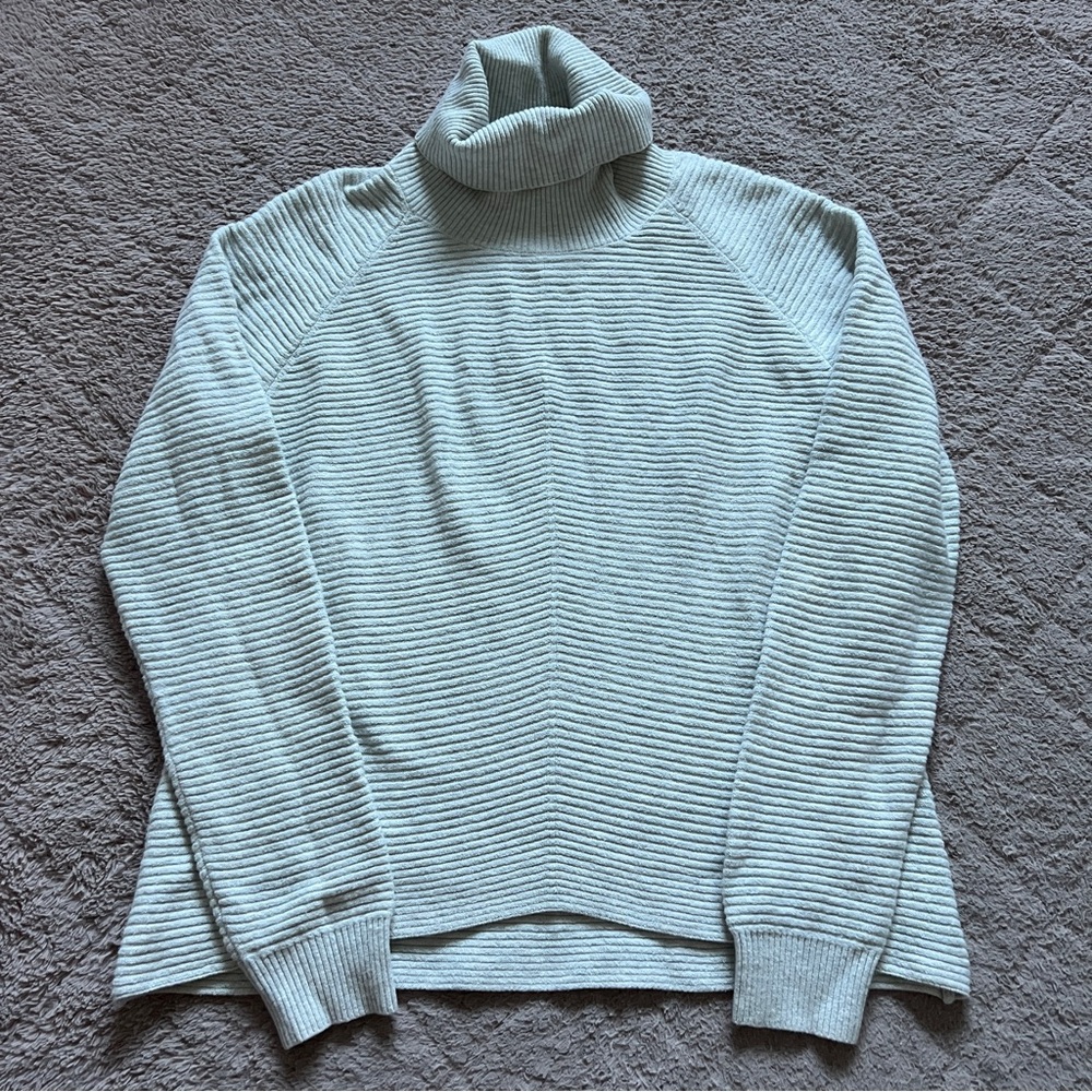 Kuhl Ribbed Solace Turtleneck Sweater Outdoor Hiking‎ Minimalist Athleisure Sz S